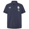 Castore Mens England Rugby Travel Polo Shirt
