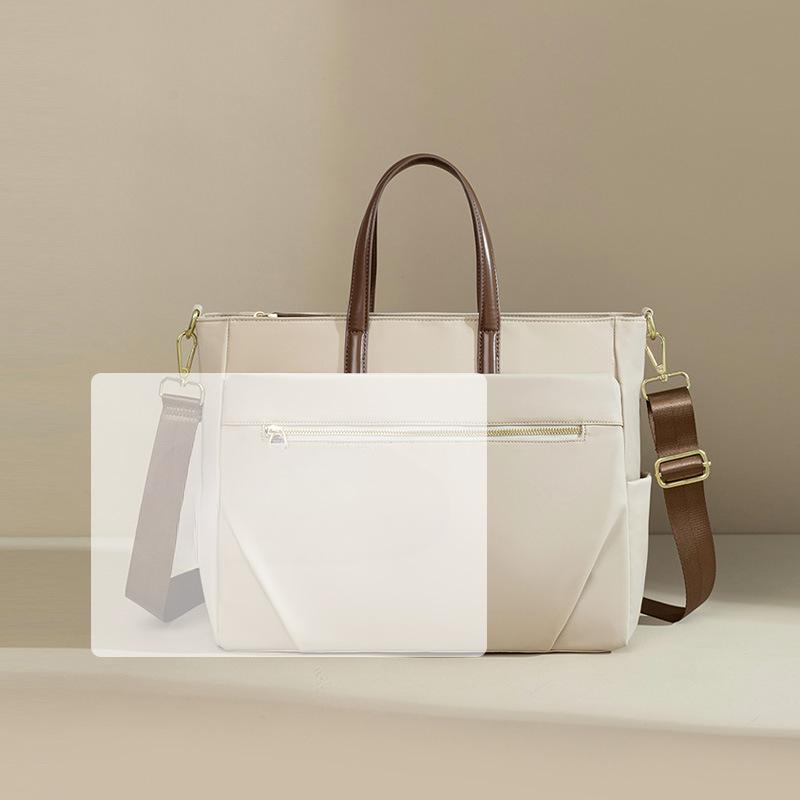 

Новая стильная нейлоновая сумка для ноутбука большой вместимости, для поездок на работу, портативная, студенческая сумка для занятий