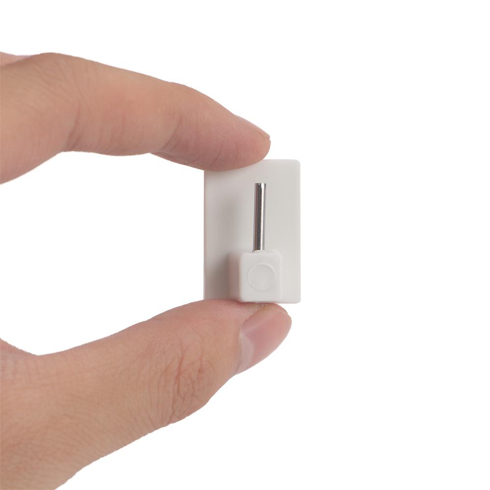 Home Kitchen Rectangle Practical PVC Drapes Holder Curtain Buckle Storage Hanger Wall Hooks