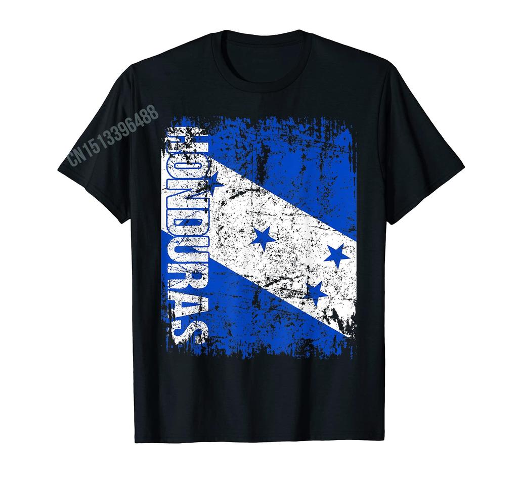Men Women T Shirt More Design Honduran Flag Vintage Made In Honduras TShirt Map Tops 100 Cotton  Tees