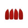 4pcs For BMW 3 Series E46 1998-2005 Car Door Bowl Decoration Stickers Cover Trim Sticker Auto Accessories