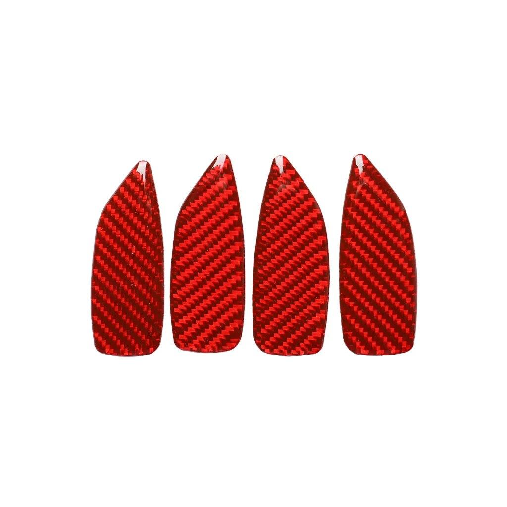 4pcs For BMW 3 Series E46 1998-2005 Car Door Bowl Decoration Stickers Cover Trim Sticker Auto Accessories