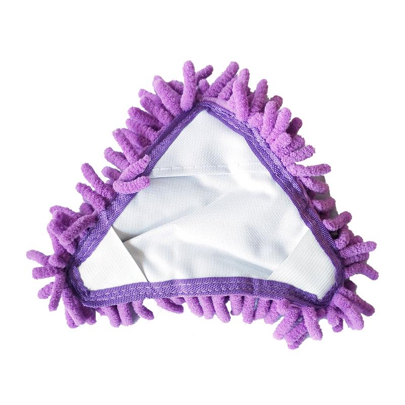 Rotatable Telescopic Chenille Triangle Mop with Replacement Head
