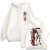 Tomie Junji Ito Anime Manga Gotico Felpe con Cappuccio e Zip Uomo Casual Felpe con Cappuccio e Zip Maniche Lunghe Pullover Moda Hip Hop