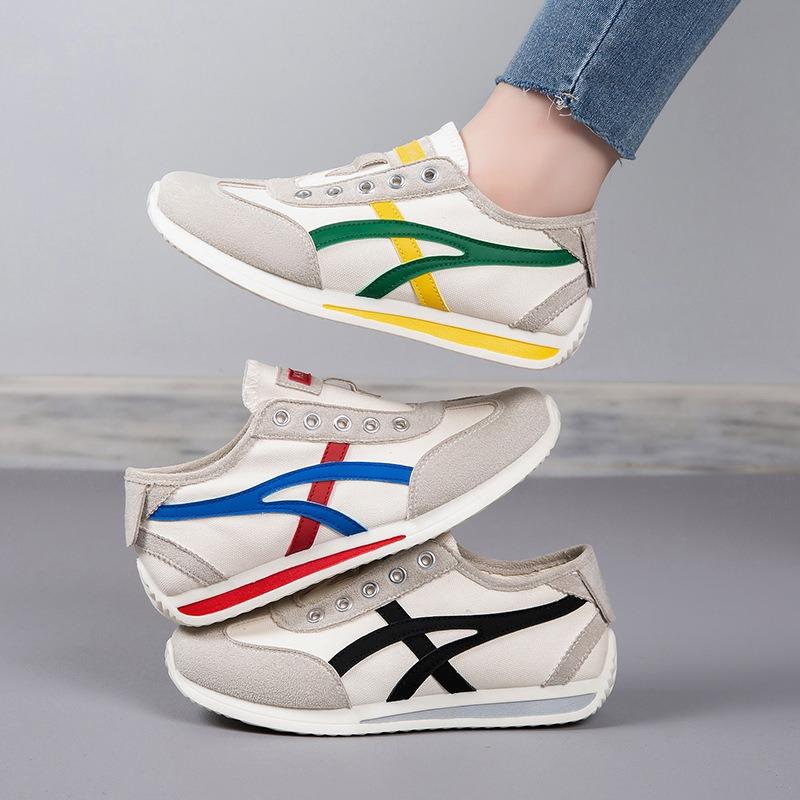 The New Autumn One-pedal Little White Shoes Are Breathable and Versatile, and the Casual Soft Sole Is Not Tired.