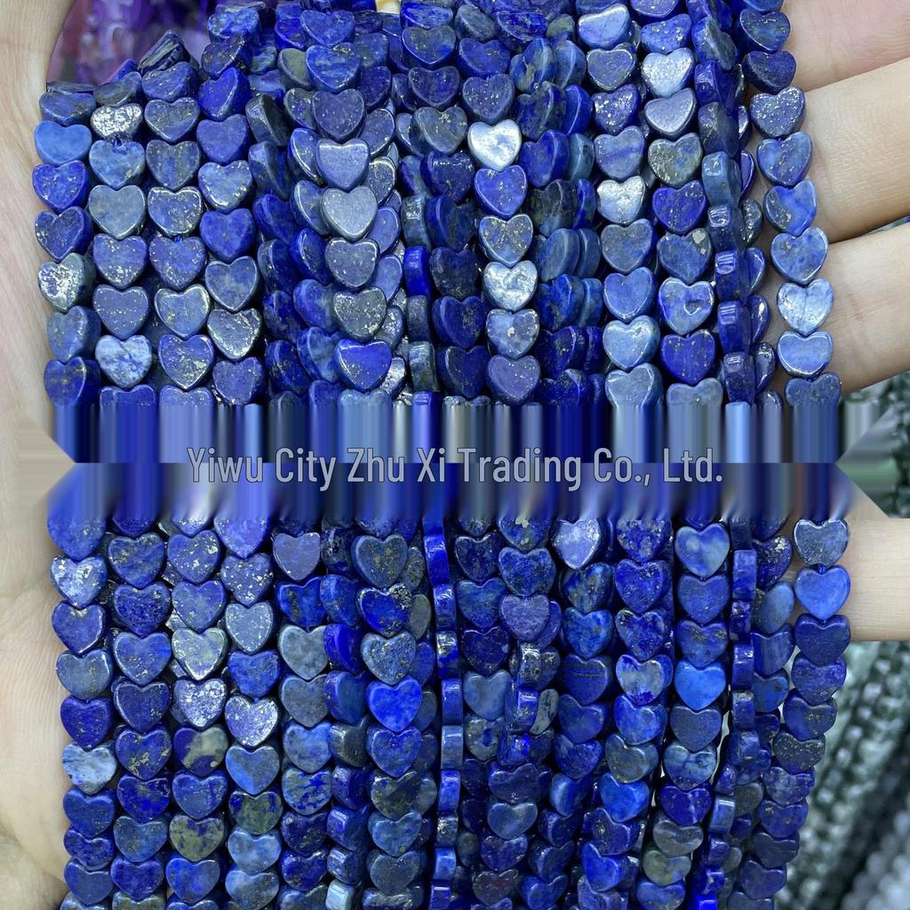 6mm herzförmige Kristallachat-Perlen: Tigerauge, Grüner Aventurin für DIY-Schmuck und Armbänder