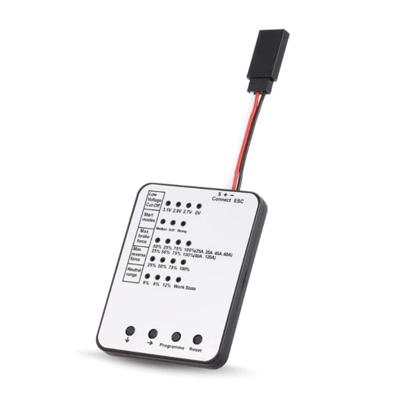 Car Accessory Programmer Brushless ESC Configuration Card Vehicle Programming Tool for Surpass & KK Series