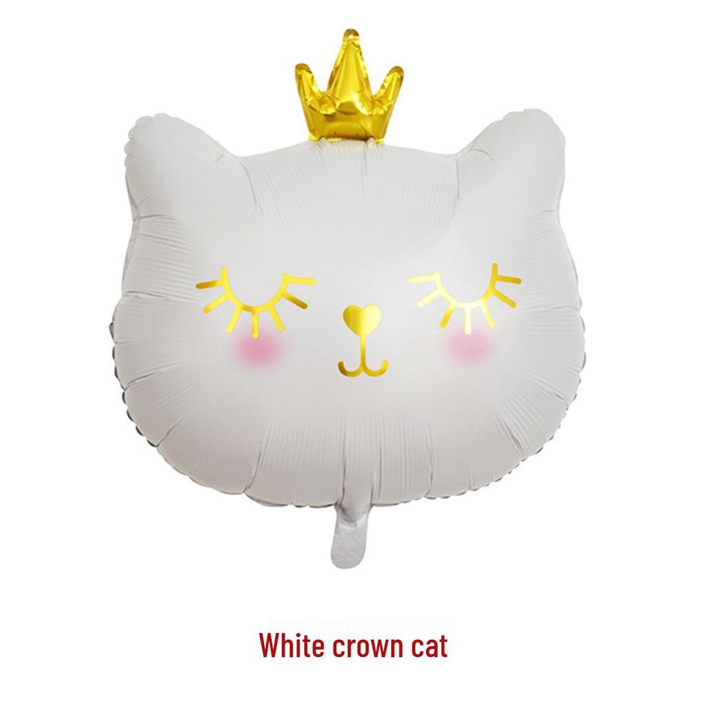 Set colorat de decorare tort și baloane pentru petrecerea de ziua de naștere a copiilor