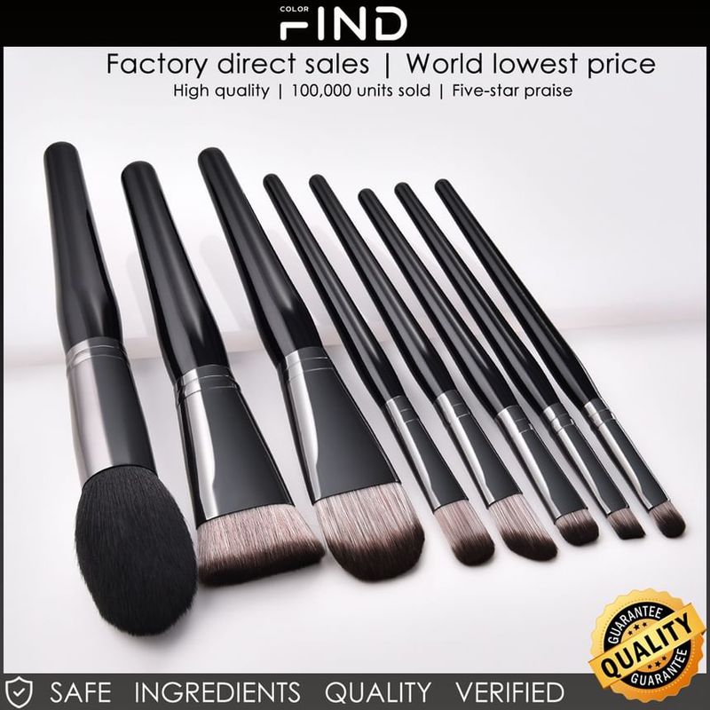 Tah krásy - Sada 8 kusů: Štětec na makeup