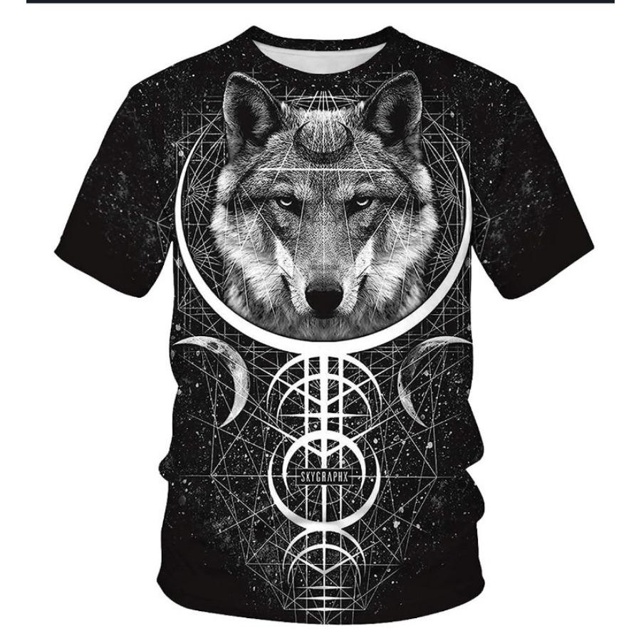 3d Print T Shirt Short Sleeve Top Men's Sport Wear Summer Round Neck Tees Plus Size Men Simple T Shirts