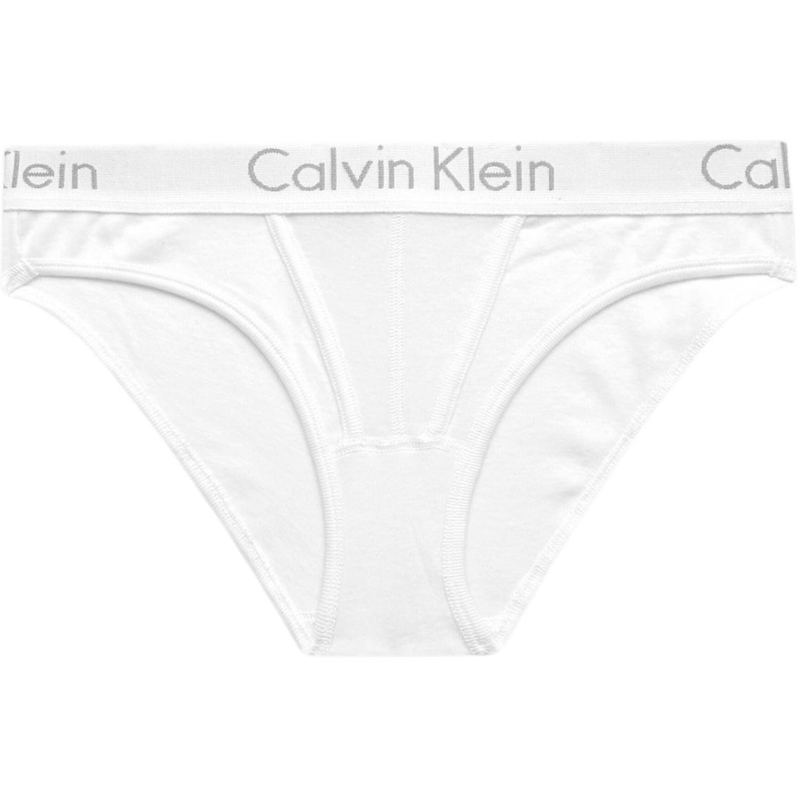

Calvin Klein Logo Print Low Rise Briefs Women underwear White QF4510E-100 L