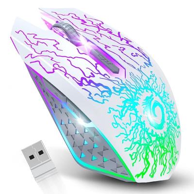 Kabelgebundene Optische Gaming-Maus mit RGB Hoher DPI 6 Programmierbar USB Kompatibel mit und Mehr VersionTECH. 7-Farben-Beleuchtung, Präzision, 4-stufige Einstellung,