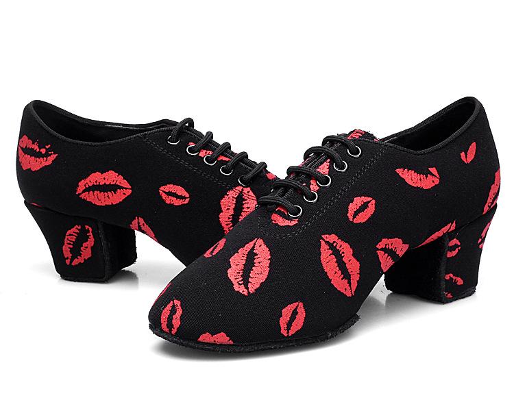 Women's Oxford Mesh Latin Dance Teacher Shoes