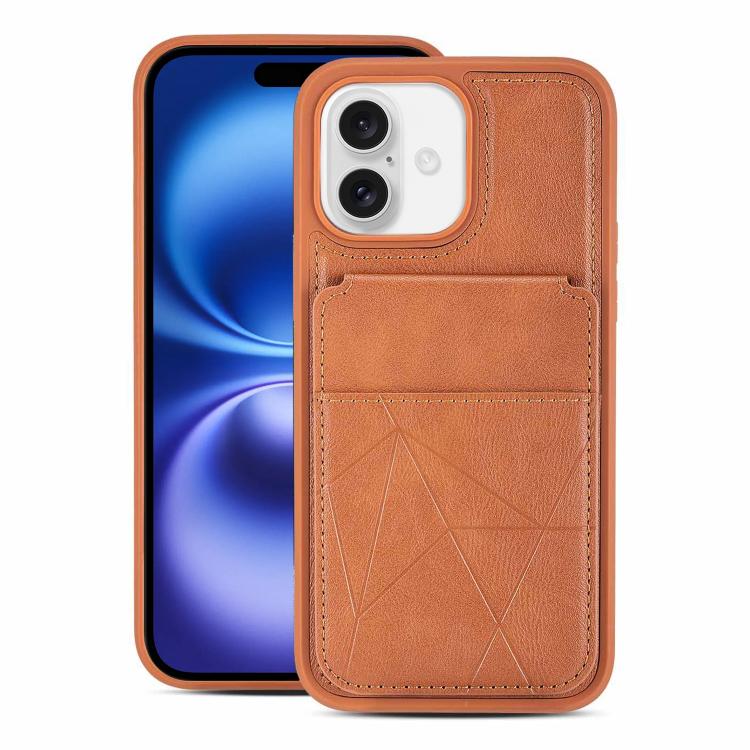 Multifunctional Vertical Flip Card Wallet Holder Vegan Leather Back Phone Case