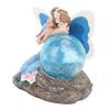 Solar Garden Fairy Statue Housewarming Ornament Unique Present Solar Garden Statue Outdoor Decor for