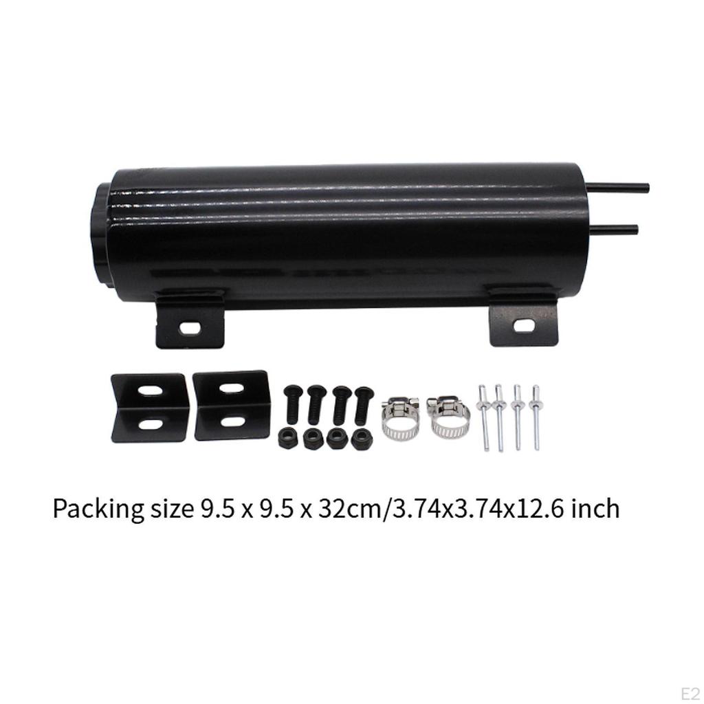 Radiator Coolant Overflow Puke Tank Universal 3"x10" Replacement Premium Spare Part Sturdy High