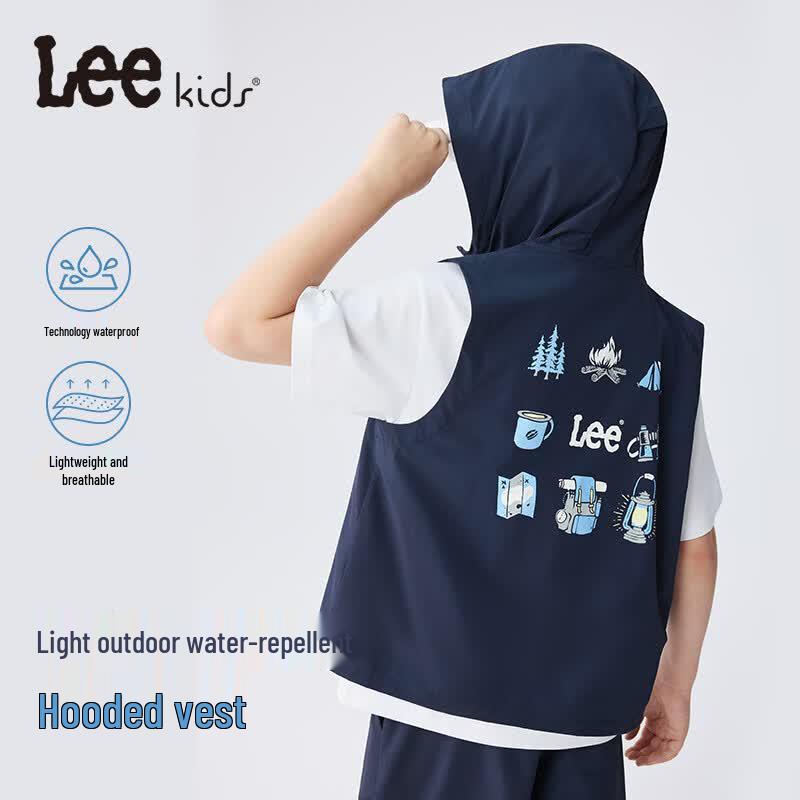 Lee Kids Water-Repellent Hooded Vest 120