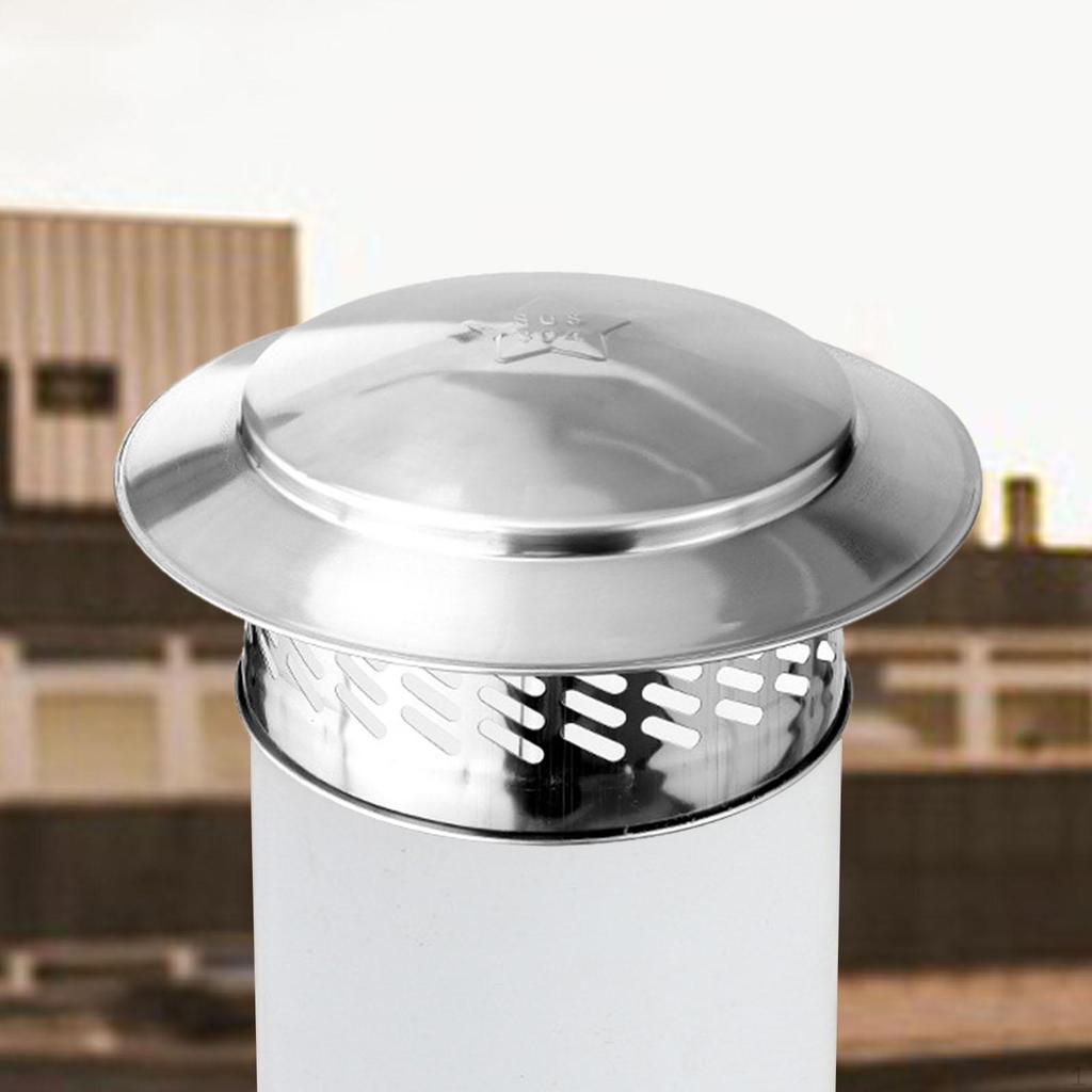 Cap,Chimney Cap,Insulation Vent Cover,Flue Cap,Rain Cover,Breathable Cap Pipe Cover Chimney
