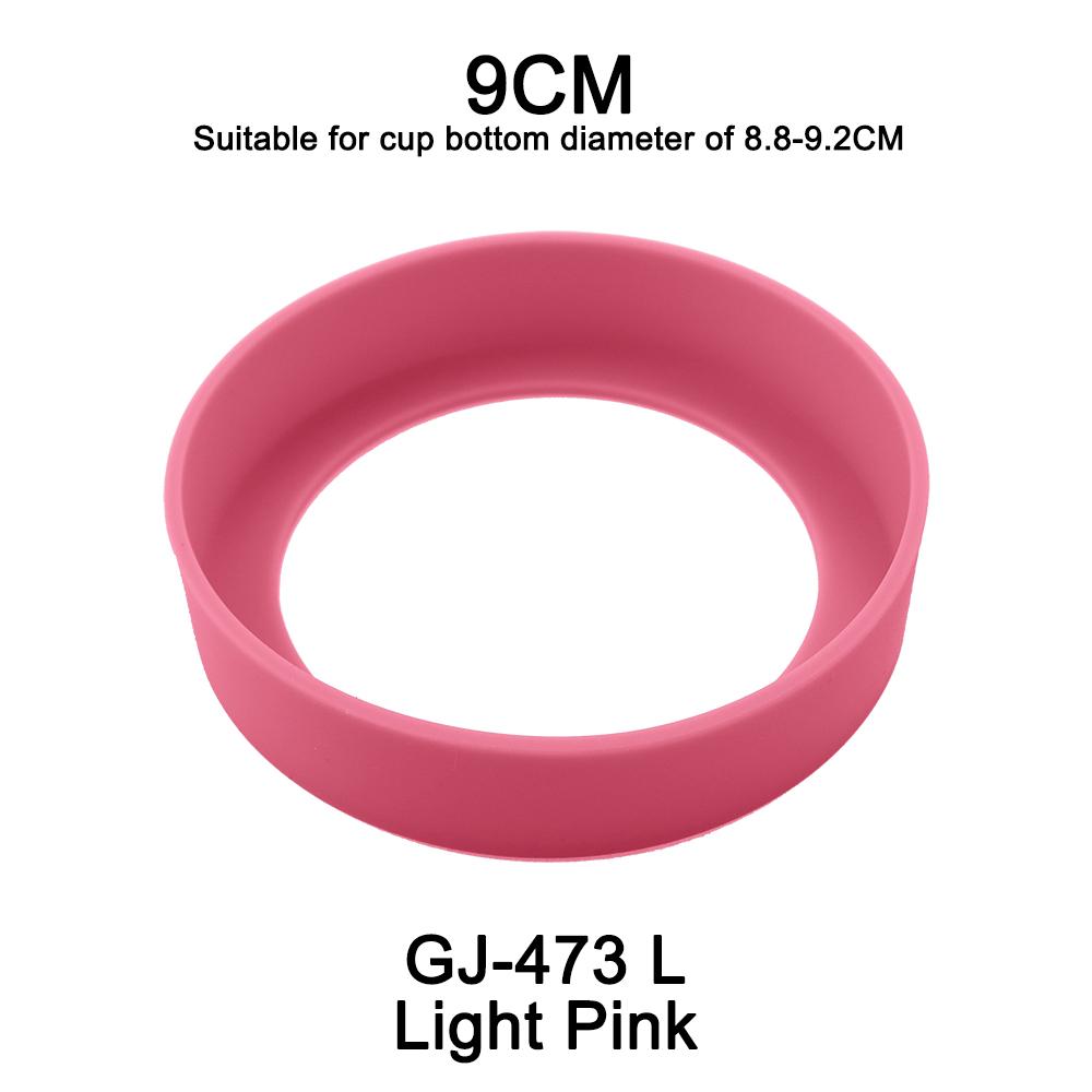 1Pc18.5G 9CM Soft Silicone Cup Bottom Protective Cover Stewing Beaker Holder Thermos Cup Base Case Wear Resistant Odorless Cup Holders 5