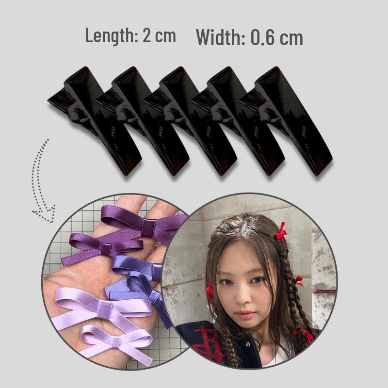 

Fuk2Dai Japanese 0.9cm Glossy Double-Sided Satin Ribbon for DIY Hair Accessories & Bows