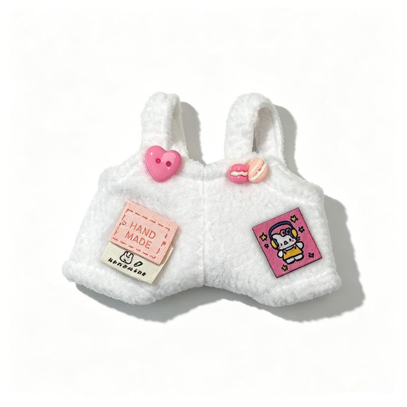 Cotton Overalls DIY Doll Clothes for Dress-up Figures and BJD Dolls
