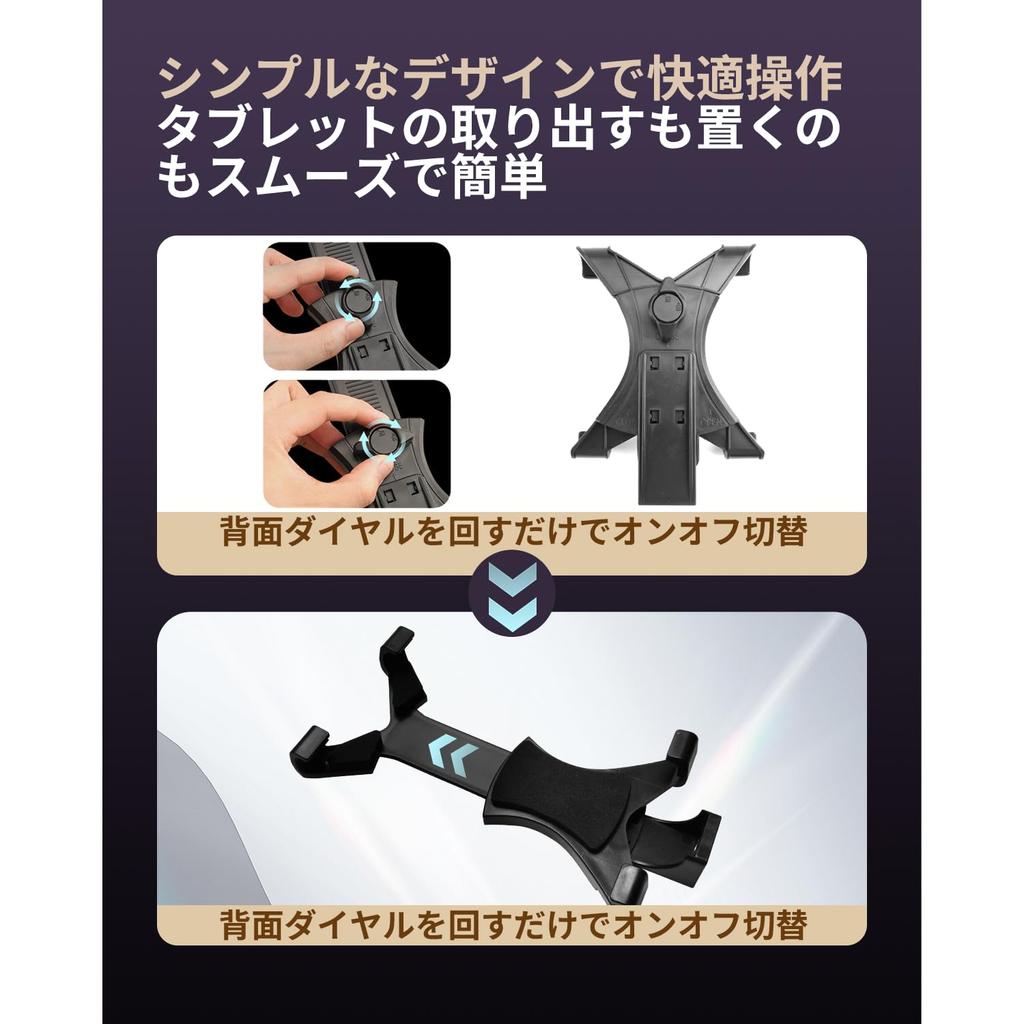 LUWU Alphard 40 Series Tablet Holder with Storage Alphard Vellfire 40 Series Custom Parts Tray, Accessories,