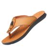 2025 été nouveau pantoufles pour hommes tongs à une pédale confortables et faciles à porter chaussures de plage à rinçage sandales 8390