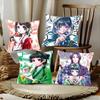 Maomao Anime Die Tagebücher der Apothekerin Kissenbezug Quadratisches Kissen Schlafzimmer Sofa Freizeit Komfort Kissen Auto Heimdekoration
