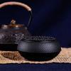 Small Dot Cast Iron Teapot Warmer Stove Heating Base, Tea Pot Holder