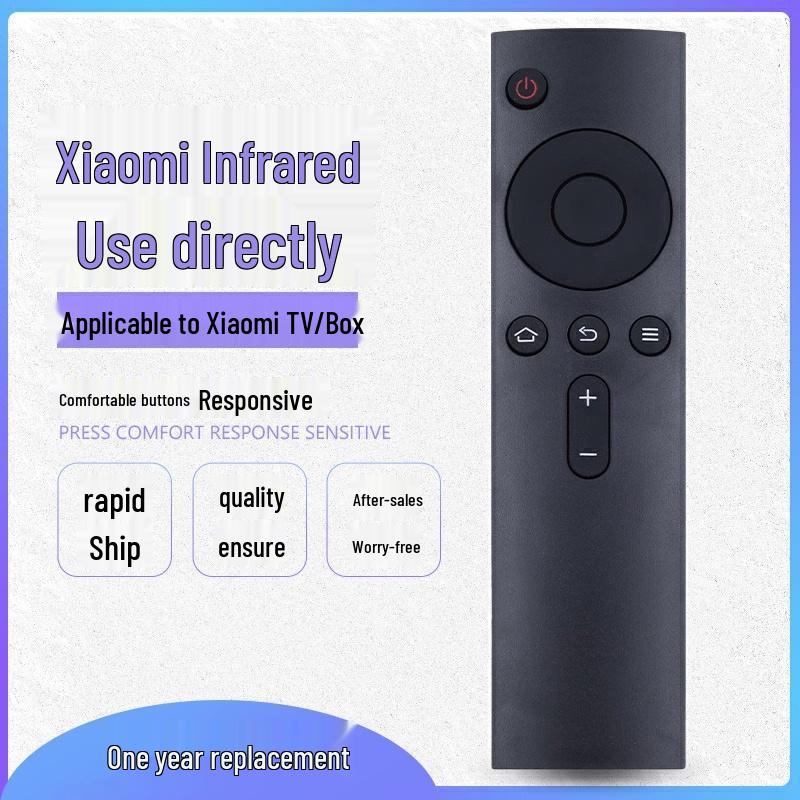 

Пульт дистанционного управления Xiaomi для ТВ и приставки: Совместим с инфракрасным/Bluetooth голосовым управлением для поколений 1/2/3/4S и 4A. Infrared without Bluetooth label