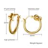 Tie The Knot Pendant Necklace for Women, Stainles Steel Forever Love Knot Infinity Jewelry Wedding Bridal Party