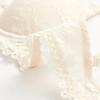 New Women Lace Flowers Embroidery Lingerie Set Sexy Hollow Thin Cup Push Up Bra Summer Comfort Underwear Adjustable Strap Bras