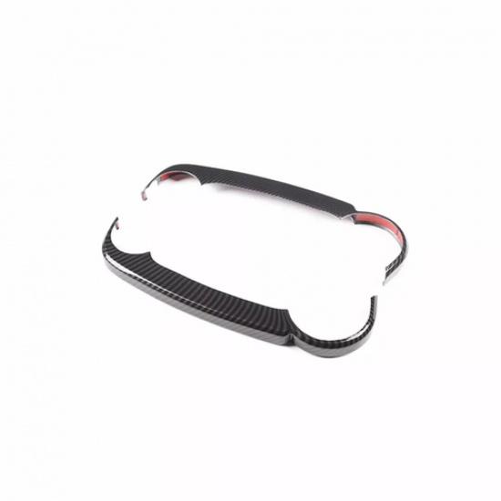 Carbon Fiber Car Navigation Side Cover For Toyota FJ Cruiser 2007-2014 ABS Trim