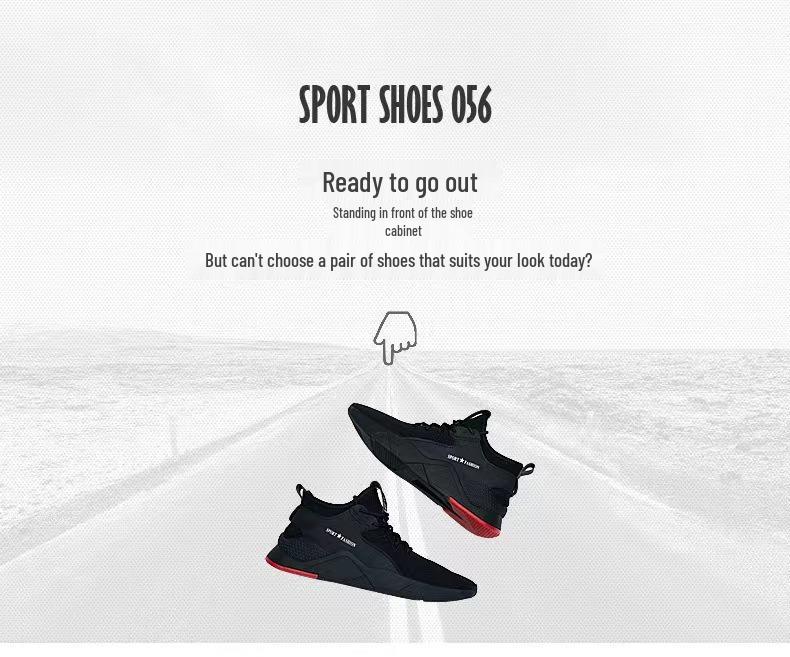 Autumn 2025 Men's Trendy Lightweight Running Shoes - Comfortable & Fashionable