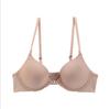 Breathable Front Closure Women's Anti-Sag Seamless Bra for Small Chests