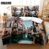 Small Town Life Fashion Bedding Set 2/3pcs 3D Digital  Printing Duvet Cover Sets 1 Quilt Cover + 1/2 Pillowcases US/EU/AU Size
