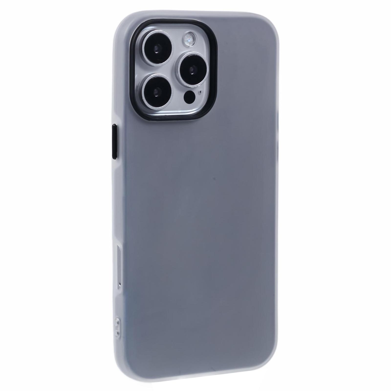 For iPhone 16 Pro Case Detachable TPU Shockproof Phone Cover B