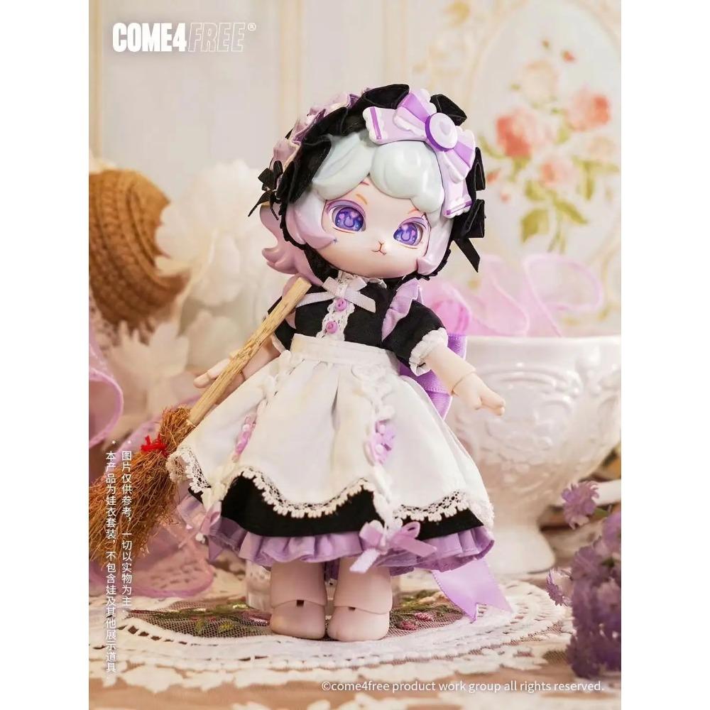 Come4free Half Seen Spring Preface Valentine's Day Baby Clothes Ob11 Doll 1/12 Bjd Bonnie Skirt Clothes (only Clothes)