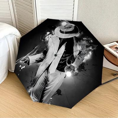 1 szt. Michael Joseph Jackson Ruch Taneczny Automatycznie Składany Parasol, Przenośna Składana Konstrukcja, Codzienny Dodatek Outdoor L1127015