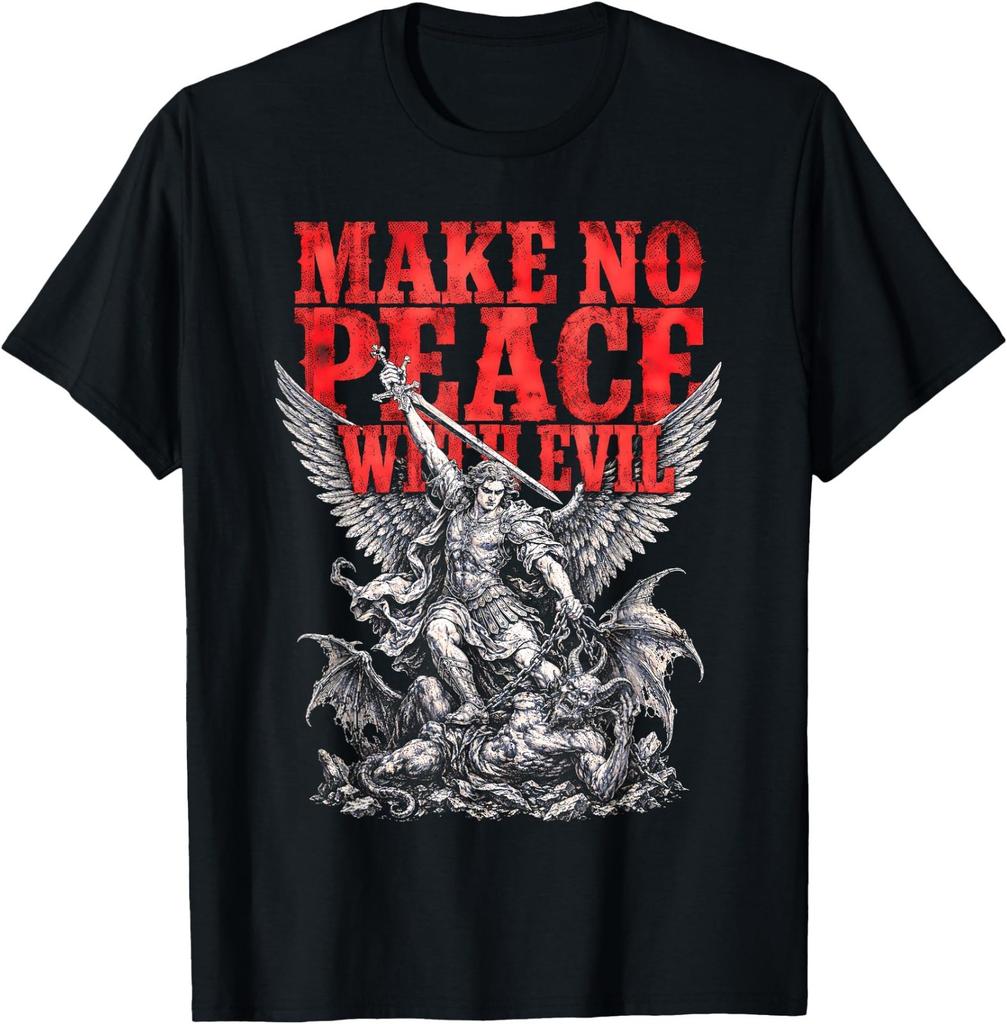 Nessuna Pace con il Male Arcangelo Michele T-shirt