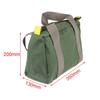 Canvas Portable Tool Storage Bag Wrench Screwdriver Organizer Pouch Toolkit