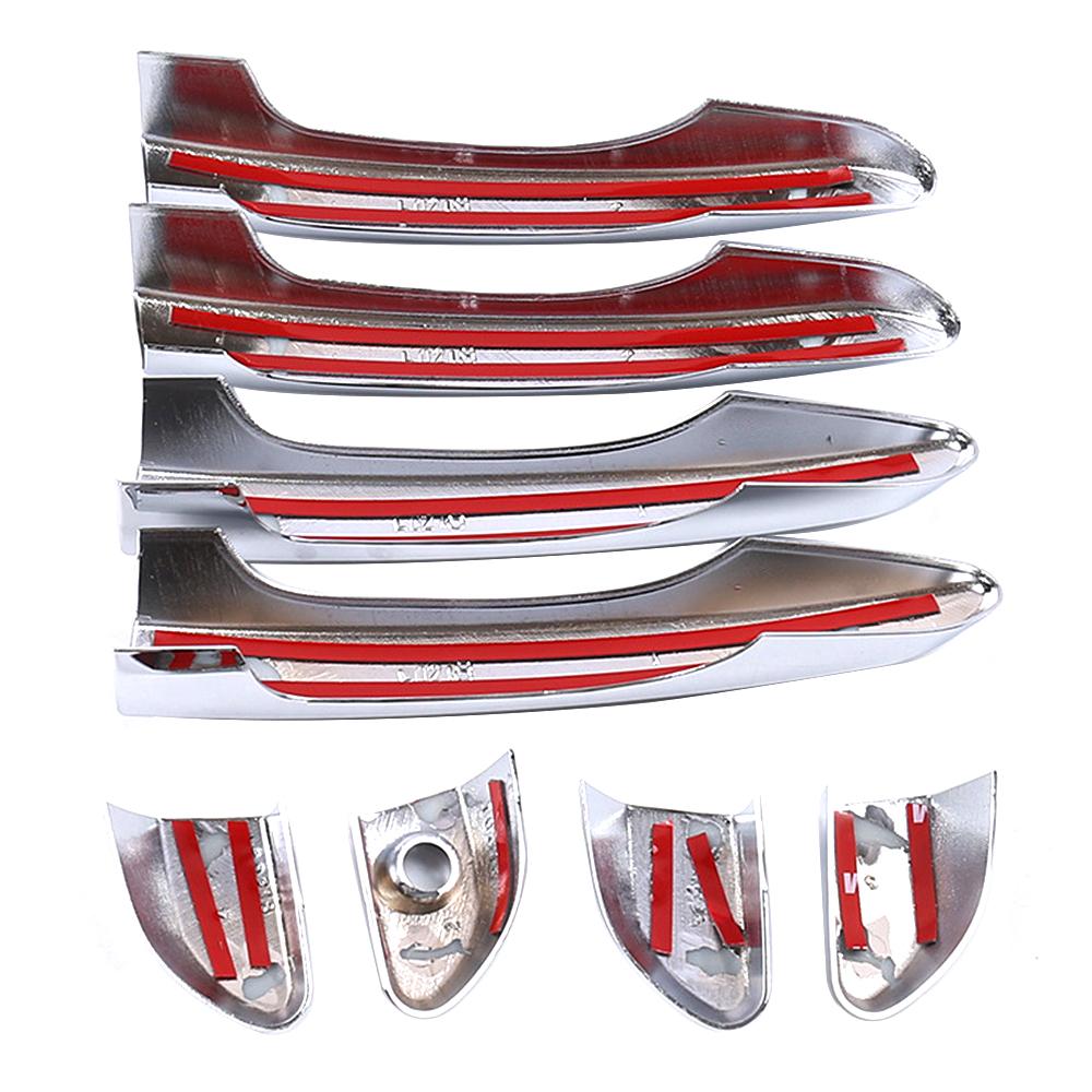 Chromium Styling For Hyundai Tucson TL 2015-2020 Chrome Exterior Door Handle Cover Moulding Door Bowl Trim