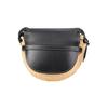 Loewe Gate Bow Bag Handwoven Straw Anagram Embossed Shoulder Crossbody Bag Vacation Bag Small Women bags Black 32913T20-1208