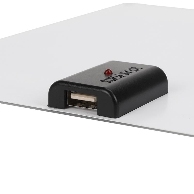 USB Solar Panel Portable Monocrystalline Solar Cell Home Outdoor Charging for Phone Camping Traveling Mobile Power Supplies