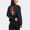 Adidas Neo Cny Series W Cny Ww Pd Jacket Casual Printed Sports Cotton Coat Winter Women Jacket Black GS5185