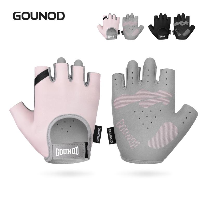 Guanti personalizzati per sollevamento pesi per palestra, fitness, allenamento, ciclismo, traspiranti, sportivi, per allenamento