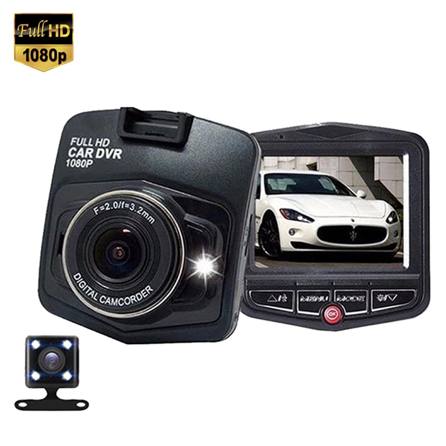 

Автомобильный видеорегистратор Dashcam HD 1080P, автоматическая камера, мини-портативный рекордер для вождения, 2,4 дюйма