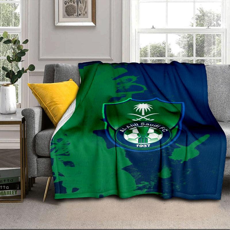 AS Saint-étienne Portable Blanket/Soft Blanket Bedding Blanket Suitable for Travel Camping Living Rooms Offices Sofas Fan Gifts