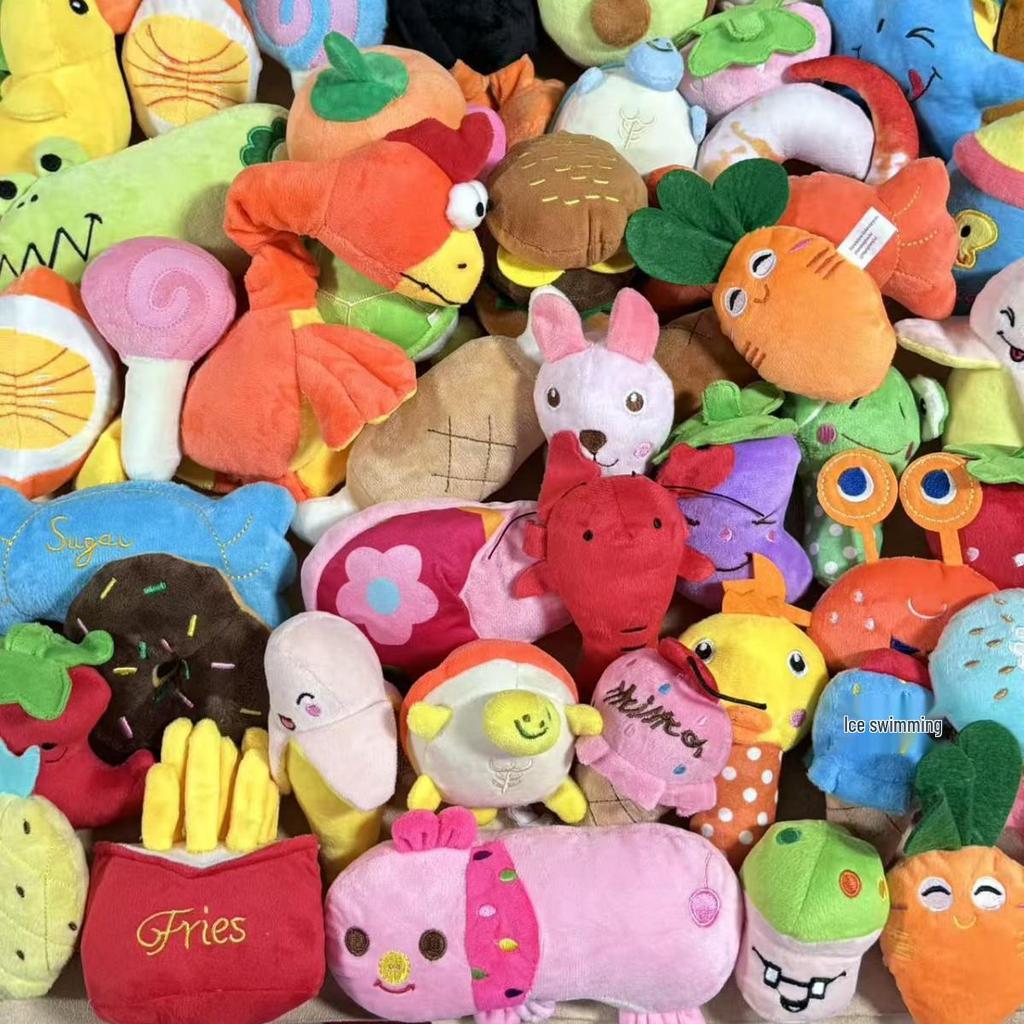Durable Chewable Pet Toy Set with Sound for Teething and Teasing - Plush Pet Supplies 