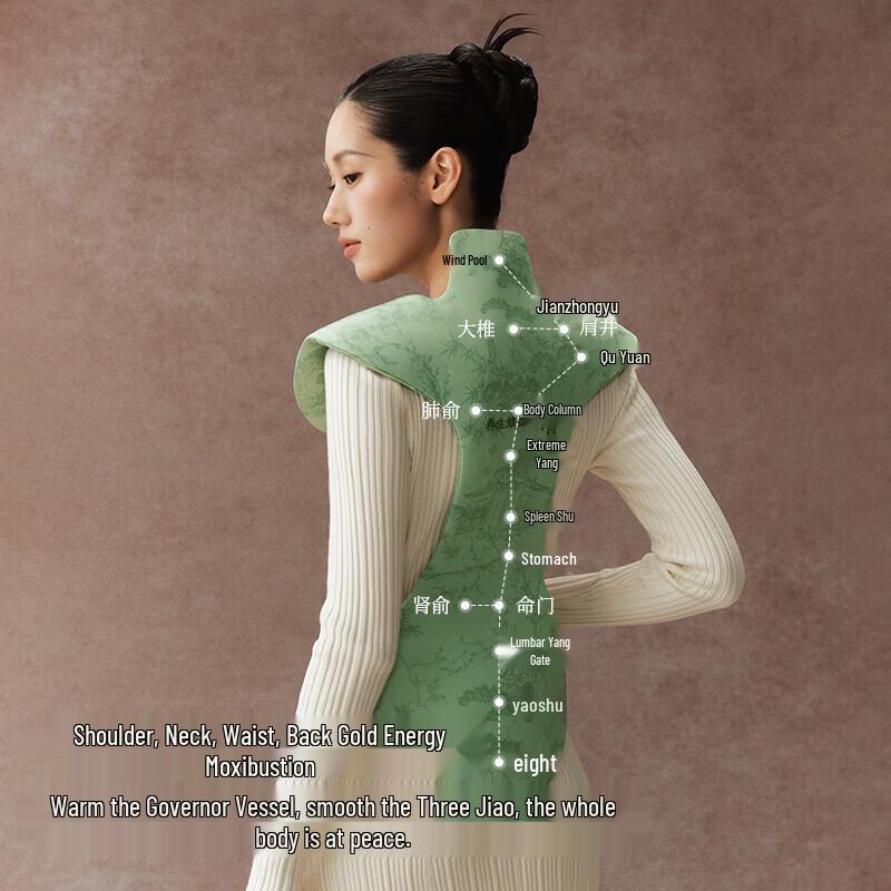 Zdeer Electric Mugwort Moxibustion Back Heating Pad CN plug (adapter included)
